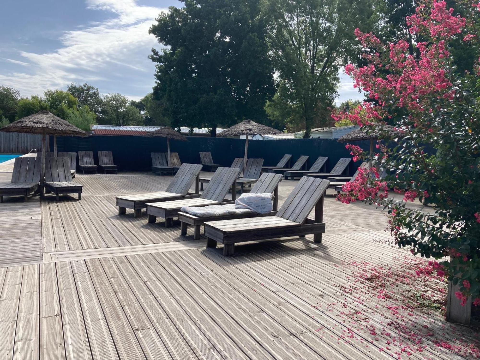 Mobilhome 6 Places - Mimizan - Camping La Lande エクステリア 写真